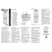 Intempo EE1732STK 400 W Boom System manual cover