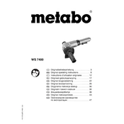 Metabo WS 7400 Wrench manual cover