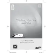 Samsung Pure Cycle WF361BT Washing Machine manual cover