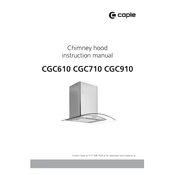 Caple CGC610 Hood manual cover