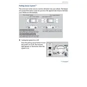 Acura TLX Parking Sensor System 2020 Sedan manual cover