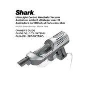 Shark Ultralight HH200 Vacuum manual cover