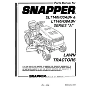 Snapper Series A ELT140H33ABV Tractor