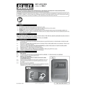 Sealey SKL1 Lock Box manual cover