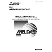 Mitsubishi C64 Lathe System manual cover