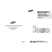 Samsung HT-X200 Home Theater System manual cover