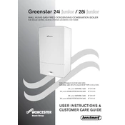 Worcester LPGs 24i Junior 2005 Boiler manual cover