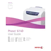 Xerox Phaser 6140 Printer manual cover