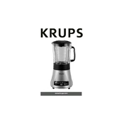 Krups KB710D12 Blender manual cover