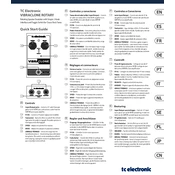 TC Electronic VIBRACLONE ROTARY manual cover