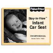 Fisher Price Mattel Stay in View Infant Car 79050 Seat manual cover