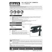 Sealey VS3812.V3 Splitter manual cover