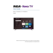 RCA ROKU TV RTRU6027-US TV manual cover