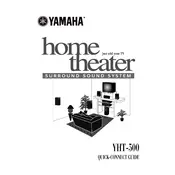 Yamaha YHT-500 Sound System manual cover