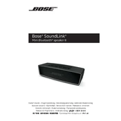 Bose SoundLink Mini Bluetooth Speaker II​ manual cover