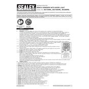 Sealey BG150WL Grinder manual cover