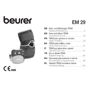 Beurer EM 29 TENS manual cover