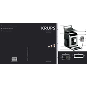 Krups EA891C50 Coffee Machine manual cover