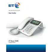 BT Decor 2500 Phone manual cover