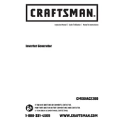 Craftsman CMXGIAC2200 Generator manual cover