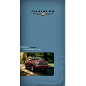 Chrysler Aspen 2009 SUV manual cover