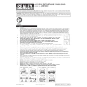 Sealey AAS10000 Axle Stand manual cover