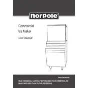 Norpole EWCIM350S1 Ice Maker manual cover