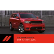 Dodge Durango 2020 SUV manual cover