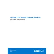 Dell Latitude 7220 Rugged Extreme Tablet