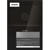 Siemens iQ700 HB974GLB1B Oven manual cover