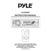 Pyle PLCD56MP MP3 Player manual cover