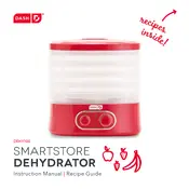 Dash DEHY100 Smartstore Dehydrator manual cover