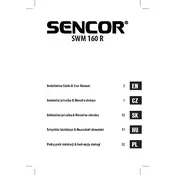 Sencor SWM 160 R Transmitter manual cover