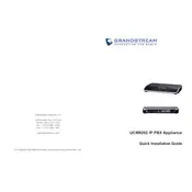 Grandstream UCM6202 IP PBX Appliance Hub manual cover