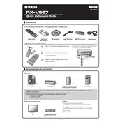 Yamaha RX-V667 Receiver manual cover