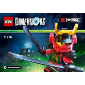 LEGO Ninjago 71216-1 Construction Set manual cover