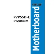 ASUS P7P55D-E Premium Motherboard manual cover