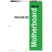 ASUS P5Q-EM DO Motherboard manual cover