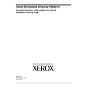 Xerox DocuPrint 75 Printer manual cover