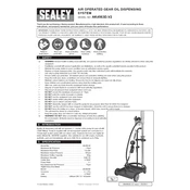 Sealey AK4563D.V2 Oil Dispenser manual cover