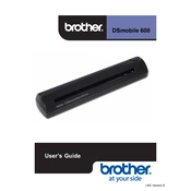 Brother DS-600 manual cover