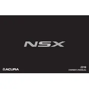 Acura NSX 2018 Sports Car