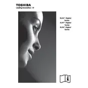 Toshiba 23RL933 TV manual cover