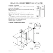 Viking PIDP515L Door manual cover