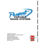 Fender Passport PD250 Plus 069-3001-000 120V US Sound System manual cover