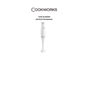 Cookworks 9099249 HB967 Blender manual cover