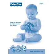 Fisher Price Mattel Musical Teether Keys K7188 Toy manual cover