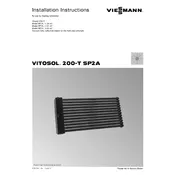 Viessmann Vitosol 200-T SP2A 1.26 m2 Solar Panel manual cover