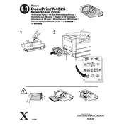 Xerox DocuPrint N4525 100 Envelope Feeder Printer manual cover