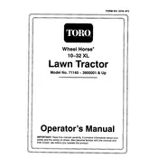 Toro Wheel Horse 71140 Tractor